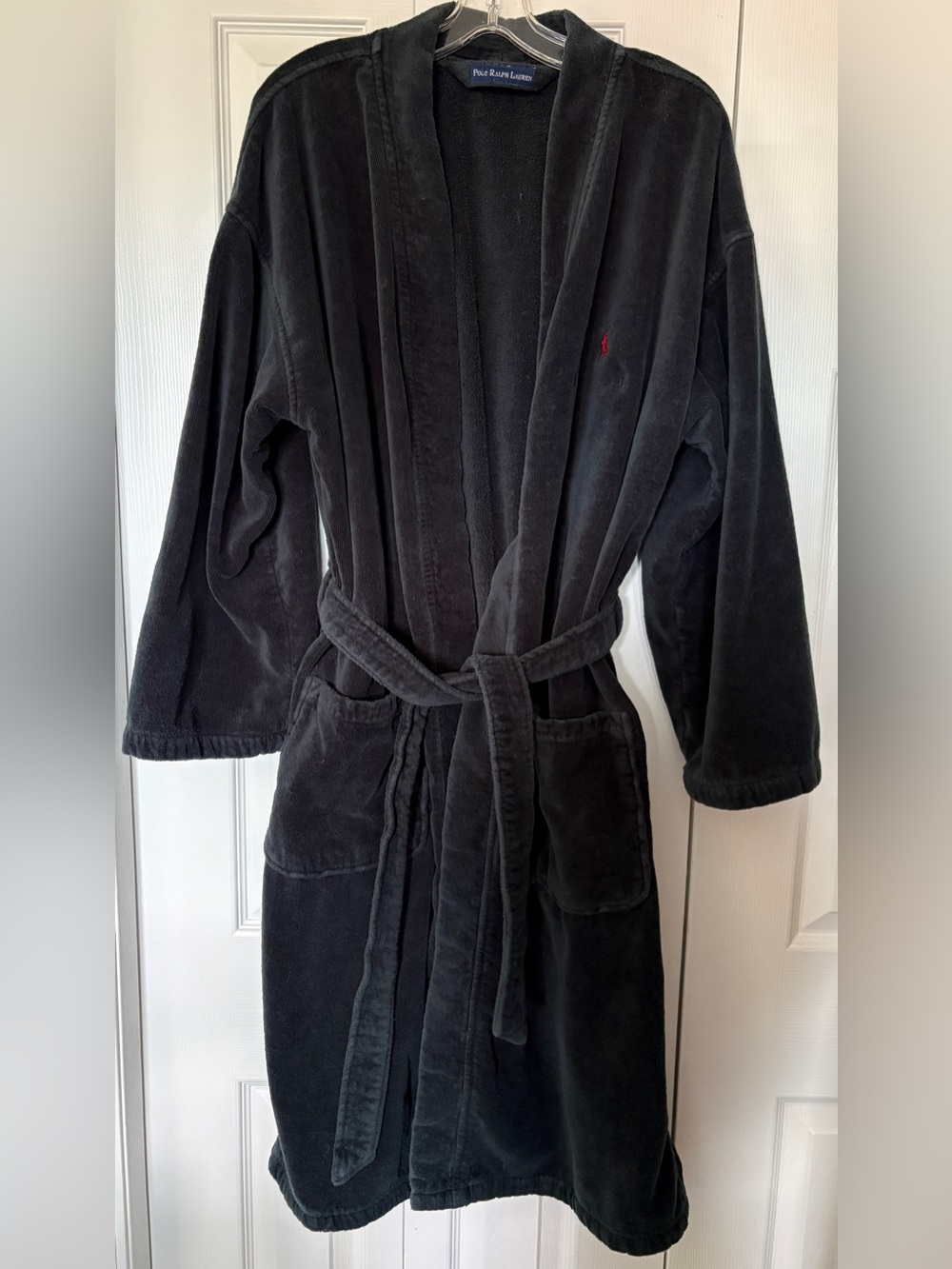 Polo Ralph Lauren Men’s Plush Fleece Shawl Collar Robe Green Size Small